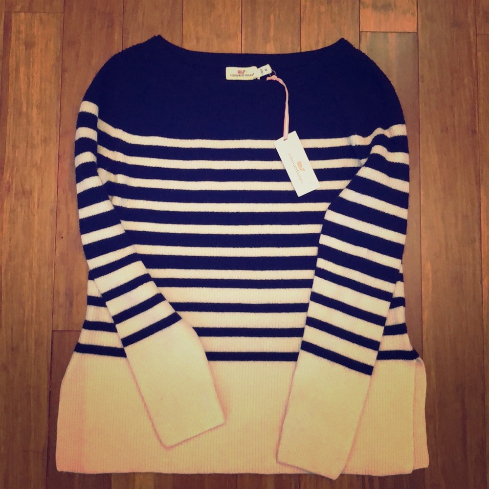 Vineyard Vines Blue Stripe Sweater